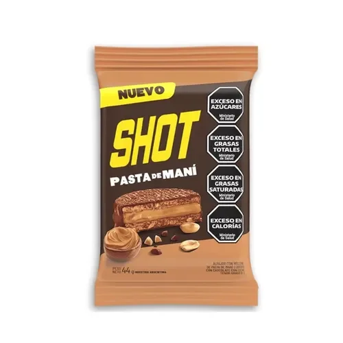 SHOT ALFAJOR PASTA DE MANI