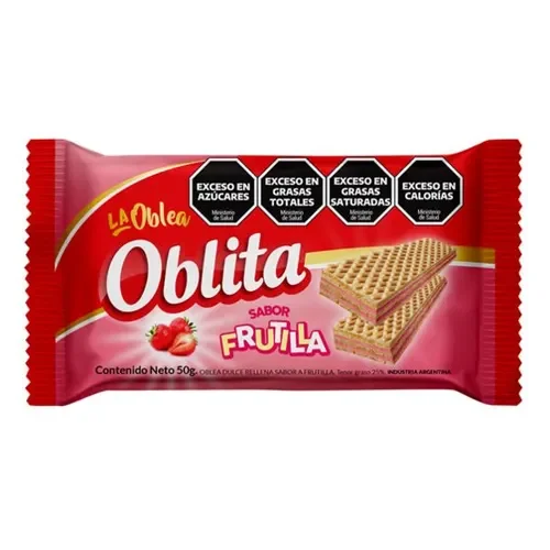 OBLEITAS FRUTILLA X 50g