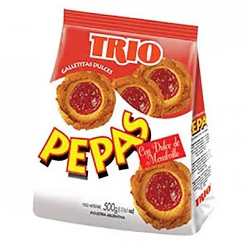 TRIO GALLETITA PEPAS X500