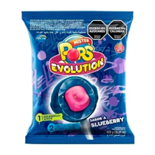 MISTER POP CHUPETIN CON CHICLE