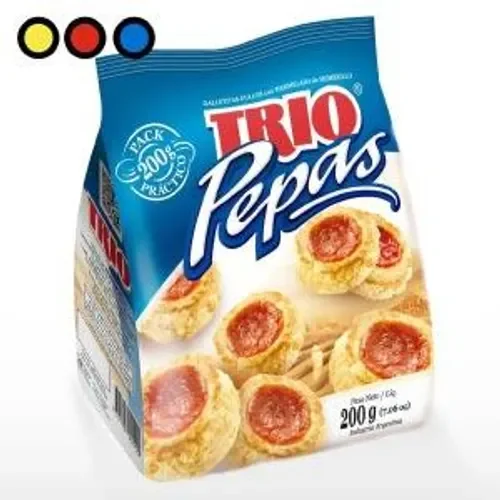 TRIO PEPAS X 200G