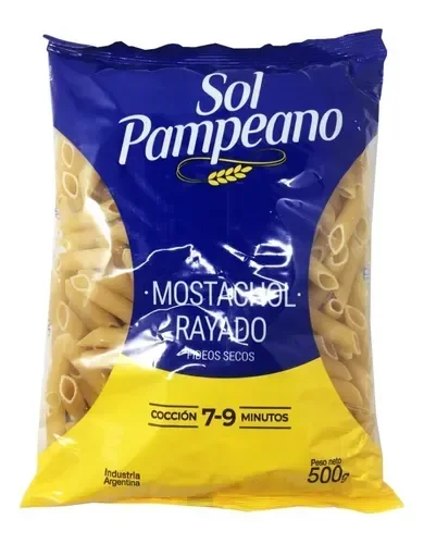 SOL PAMPEANO FIDEO MOSTACHOL X 500G