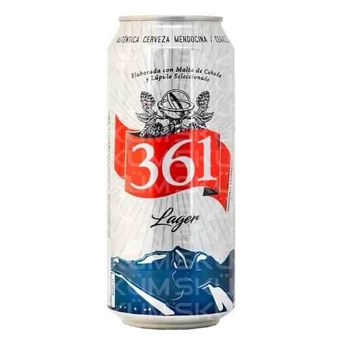361 CERVEZA LATA x 473cc