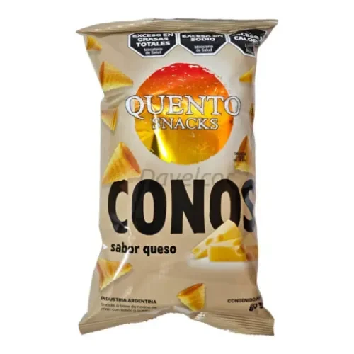QUENTOS CONOS SNACK X45g