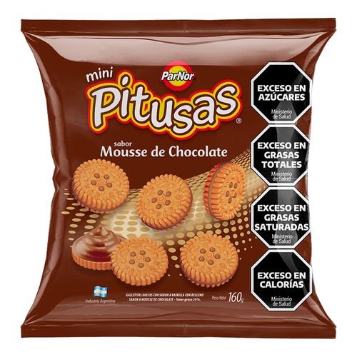 PITUSAS MOUSSE DE CHOCOLATE
