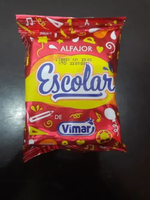 ESCOLAR ALFAJOR CHOCOLATE
