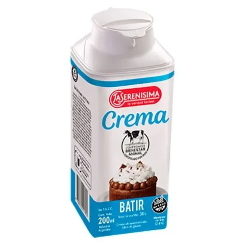 CREMA DE LECHE ( BATIR ) x200cc
