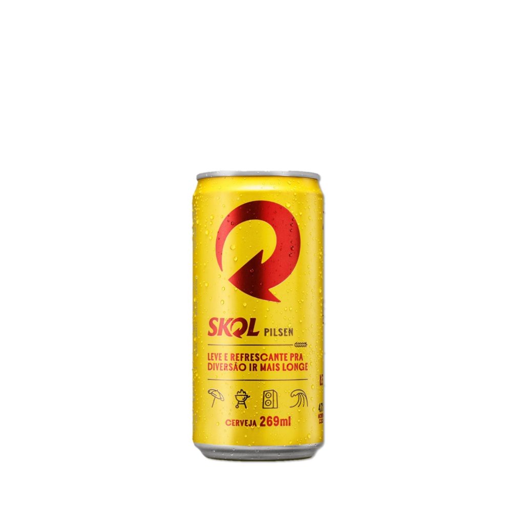Skol Pilsen lata 269 ml
