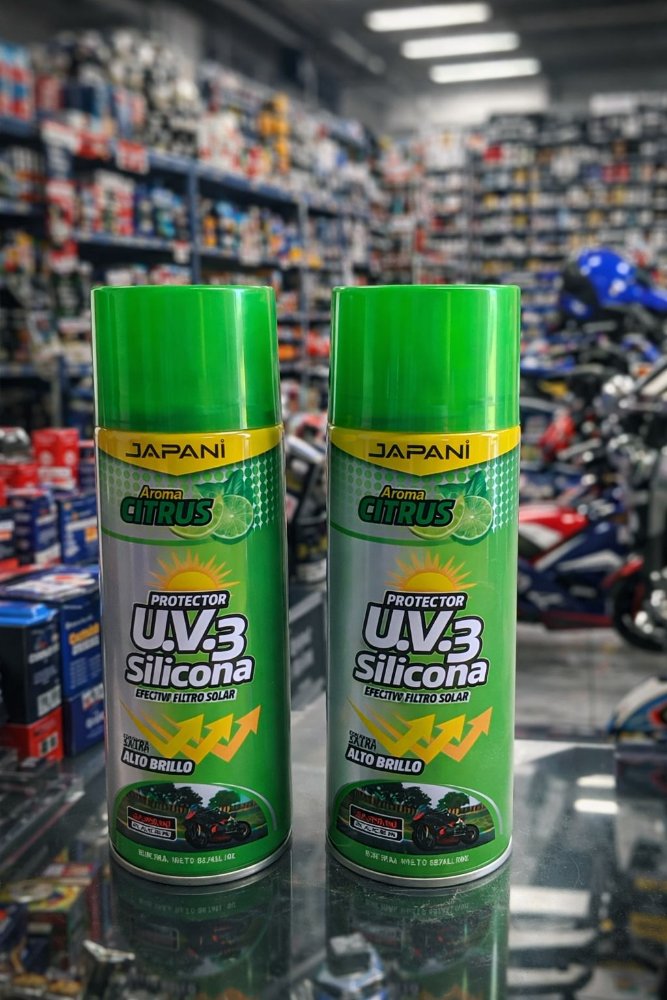 SILICONA DE BRILLO ULTRA RÁPIDA CON AROMA