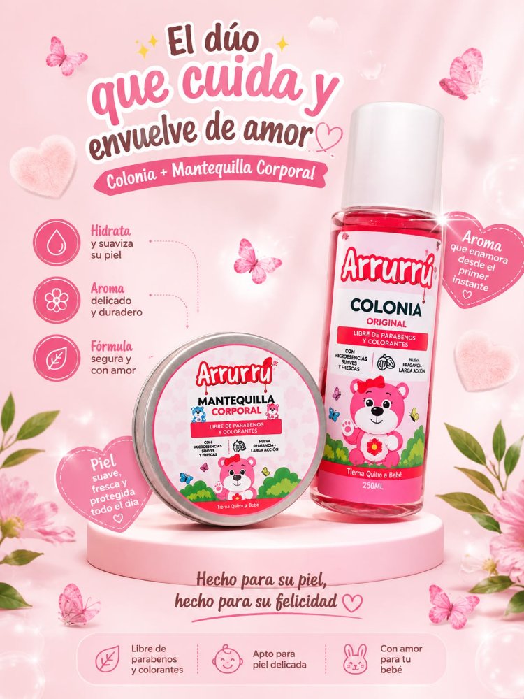 Dúo de colonia + mantequilla corporal
