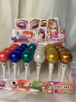 Delineador de color glitter