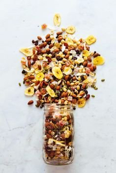 MIX FRUTAS SECAS CON BANANA