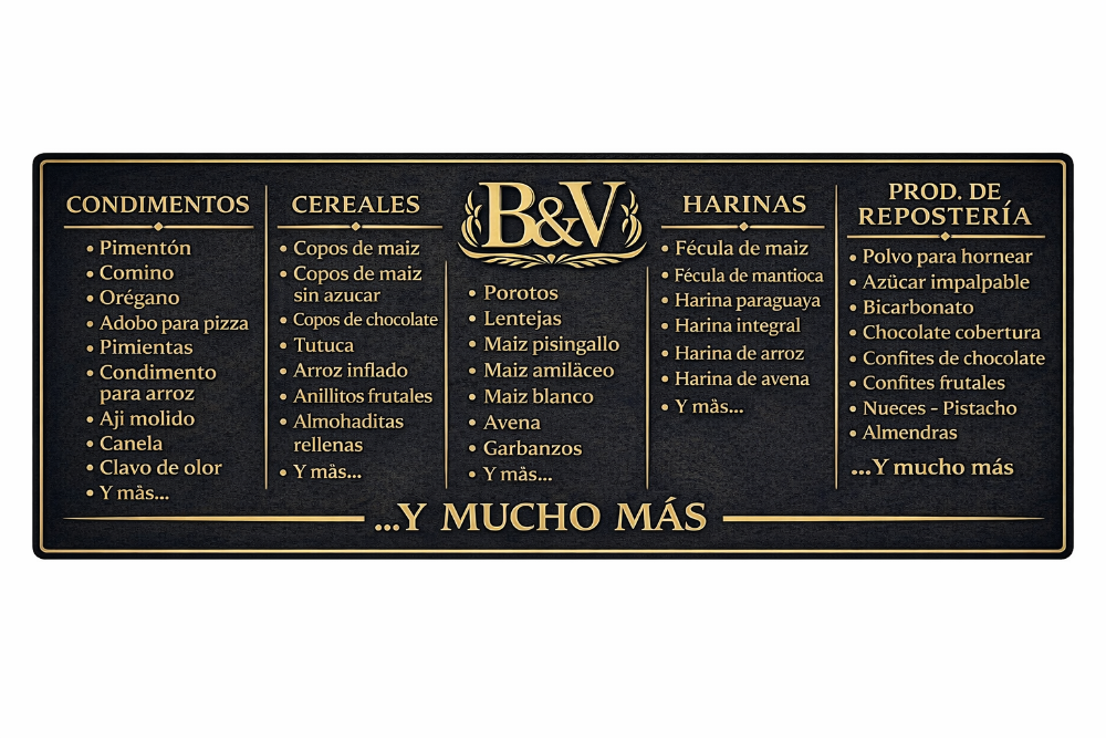 B & V TODO SUELTO