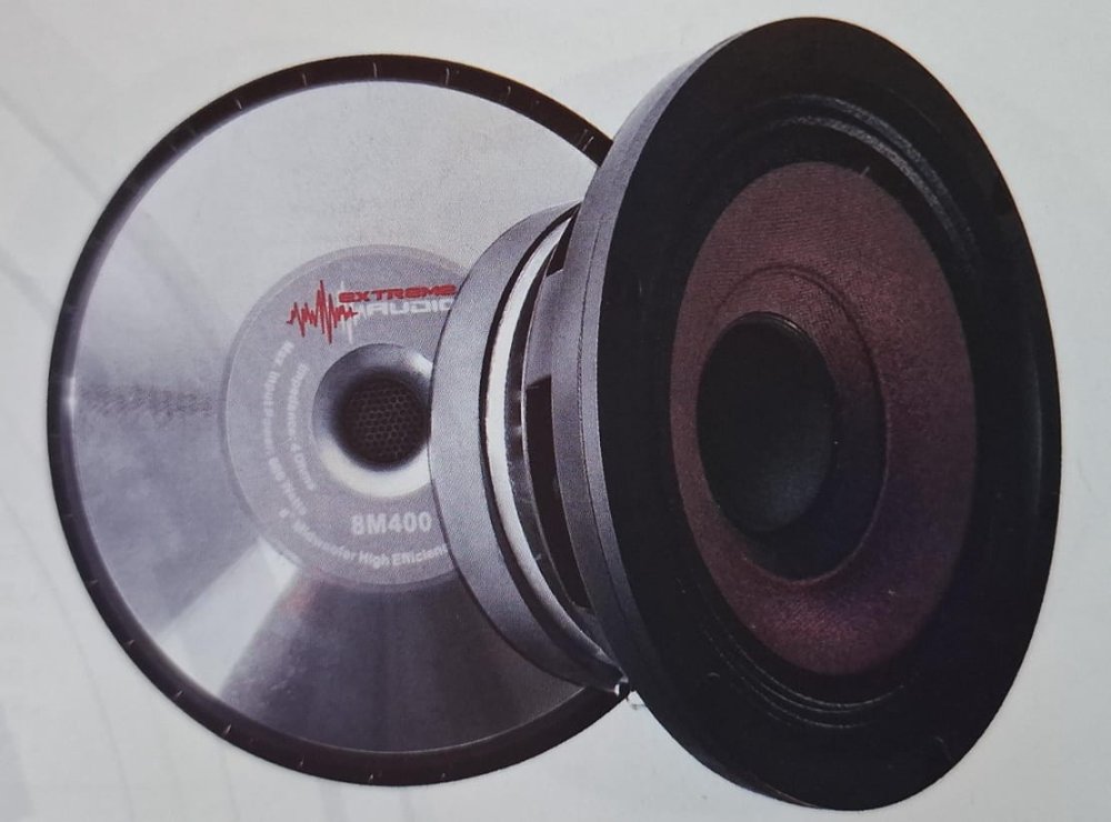 8M400 MEDIO DE 8'' CESTA DE ALUMINIO 600W 4ohm act