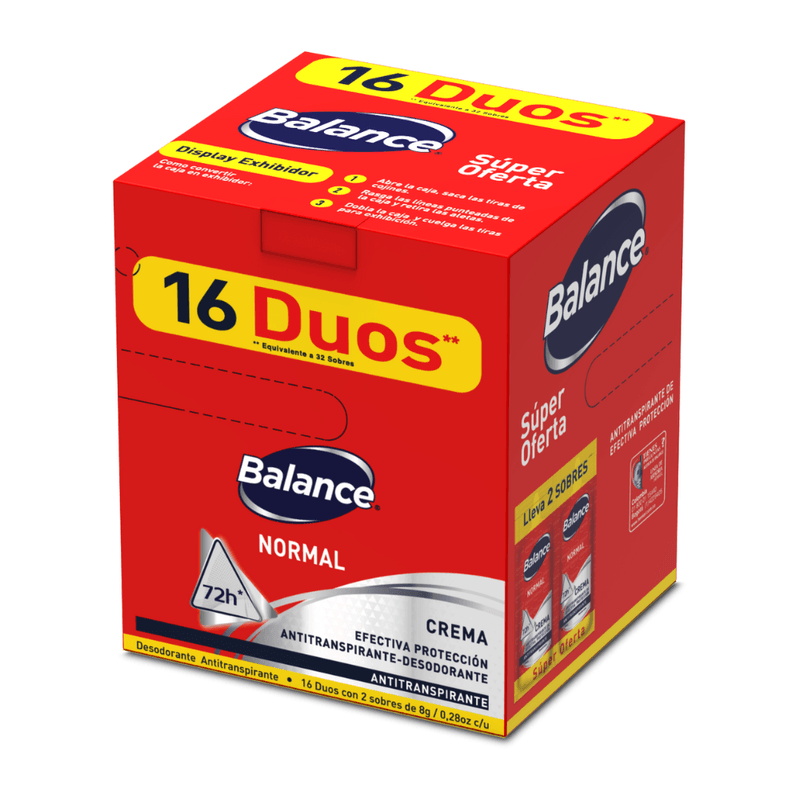 BALANCE NORMAL DUO 2 SB 0.238 OZ 8GM