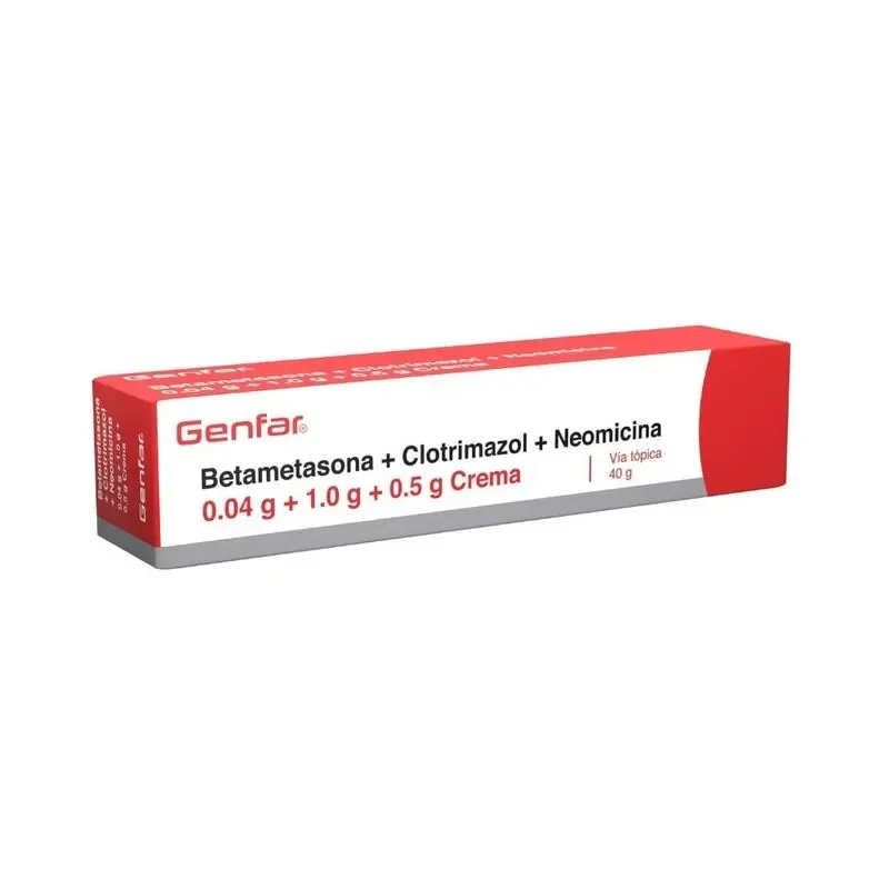 BETAMETASONA+CLOT+NEOM 0.04+1.0+0.5 G CREMA GENFAR 40GM