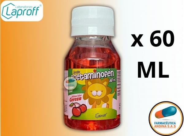 ACETAMINOFEN JARABE 60ML