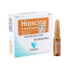 HIOSCINA AMPOLLA 20MG