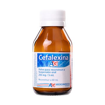 CEFALEXINA SUSP 250MG AG