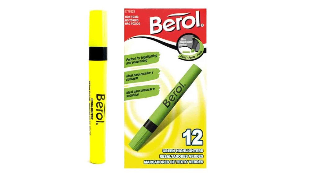 BEROL RESALTADOR VERDE