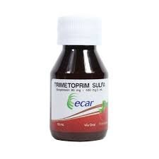 TRIMETROPRIM SULFA SUSP 40MG+200MG ECAR