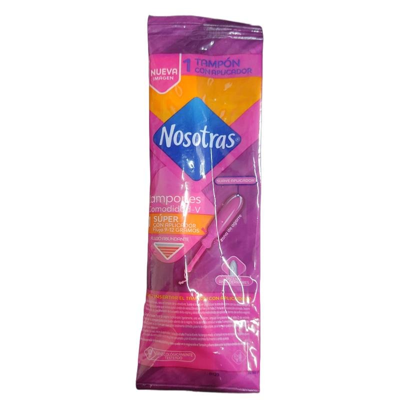 TAMPONES NOSOTRAS CON APLICADOR