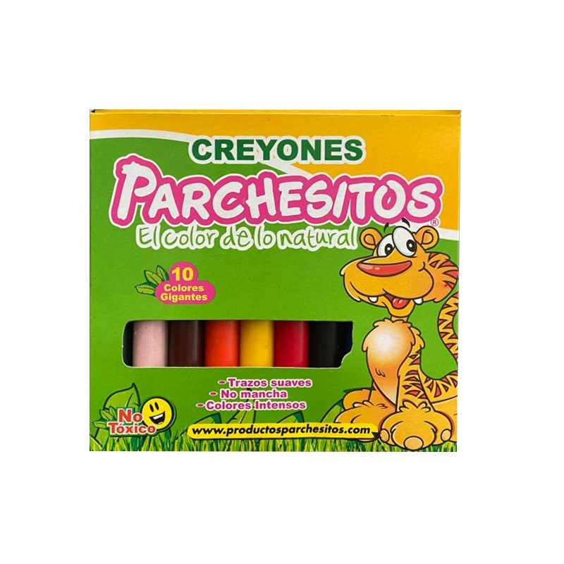 CREYONES PARCHESITOS X10
