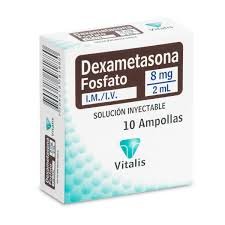 DEXAMETOSONA FOSFATO AMP 8MG