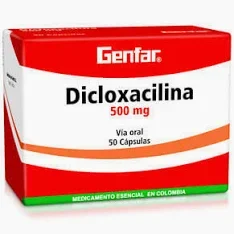 DICLOXACILINA 500MG GENFAR