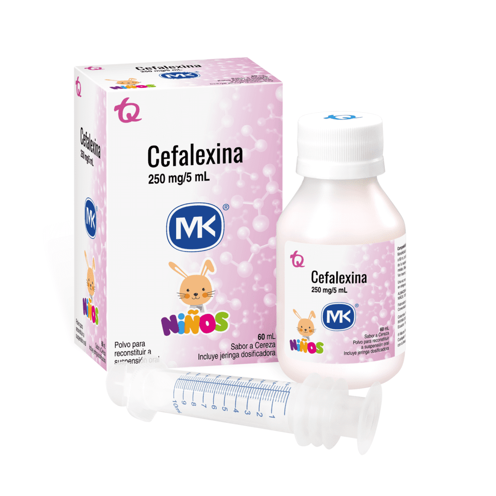 CEFALEXINA 250 MG POLVO MK