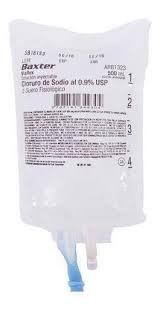 CLORURO DE SODIO AL 0.9% BAXTER SUERO FISIOLOGICO