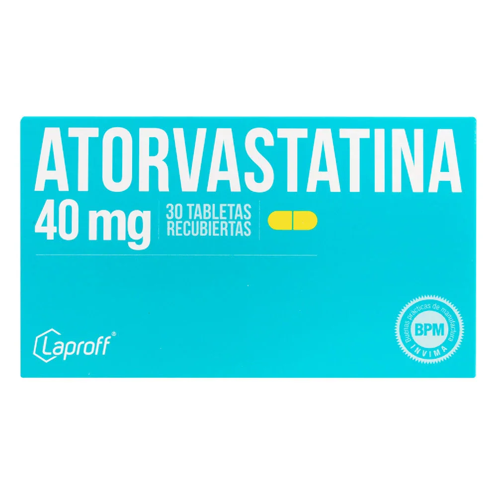 ATORVASTATINA 40MG