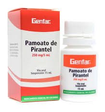PAMOATO DE PIRANTEL 250MG SUSP