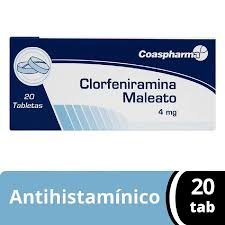 CLORFENIRAMINA TAB 4MG COASPHARMA