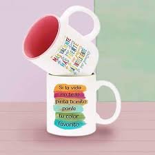 MUGS POCILLOS DECORADOS