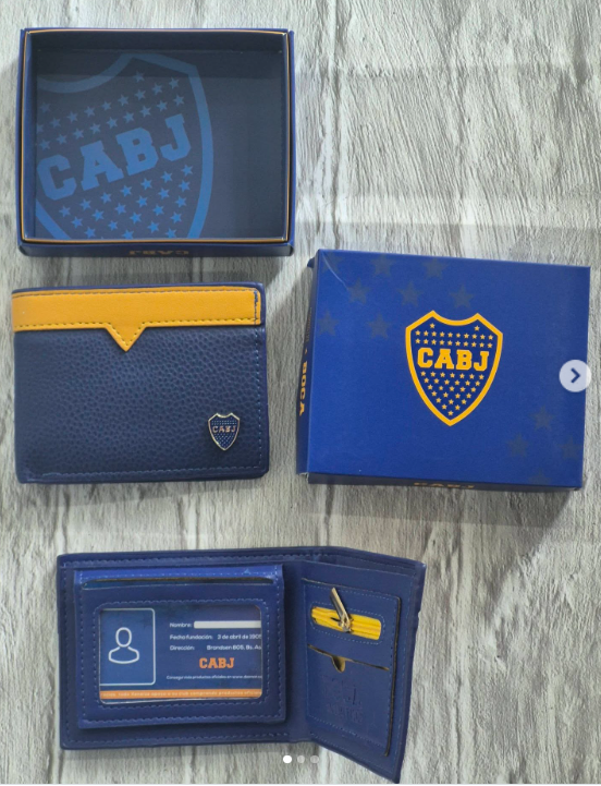BILLETERAS BOCA JRS