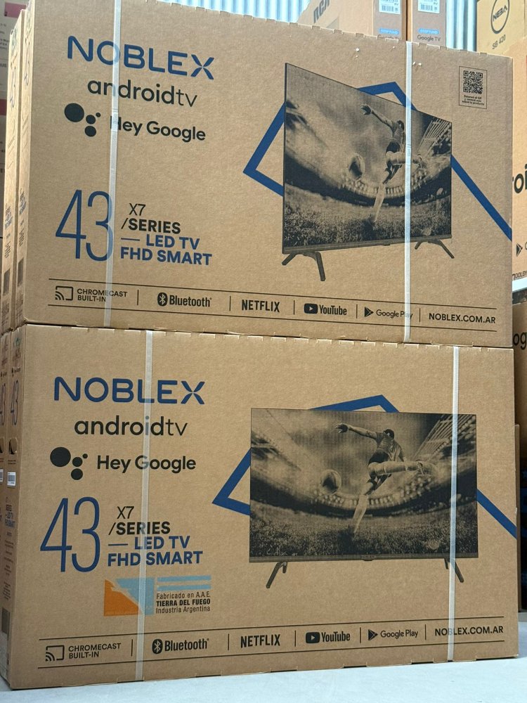 SMART TV NOBLEX 43” ANDROID TV X7 SERIES