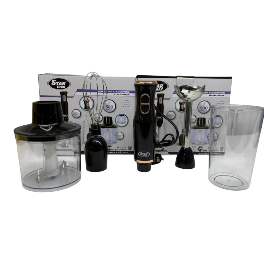 MIXER STAR TRACK CON ACCESORIOS. 500W
