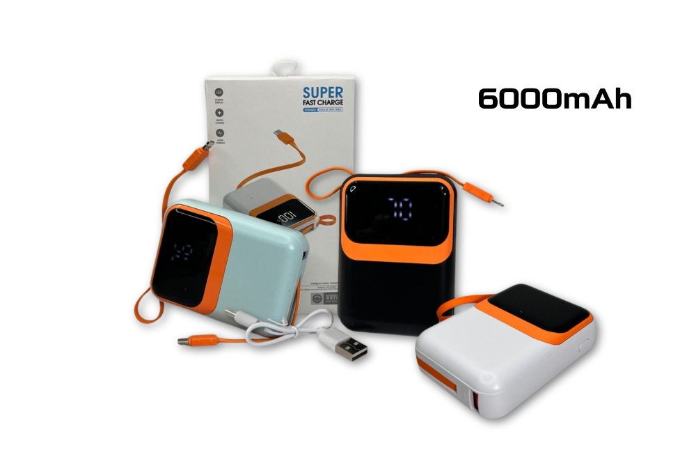 CARGADOR PORTATIL 6000 mAh