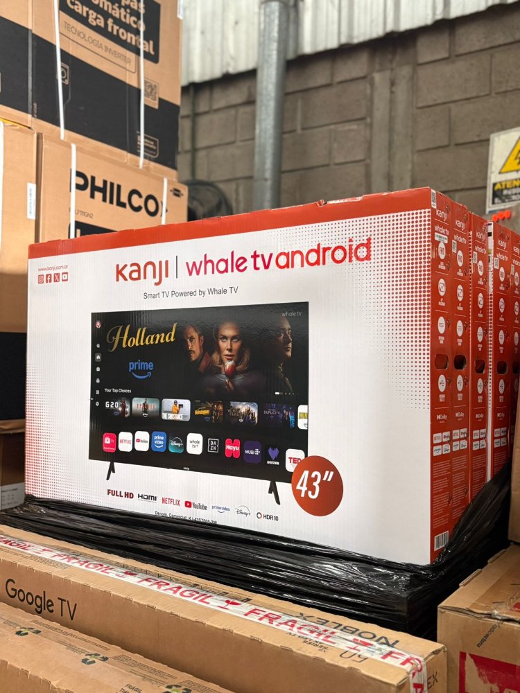 SMART 43” PULGADAS KANJI / WHALE TV ANDROID