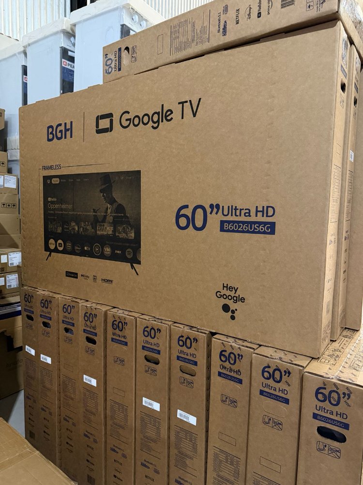 SMART TV BGH 60" GOOGLE - ULTRA HD