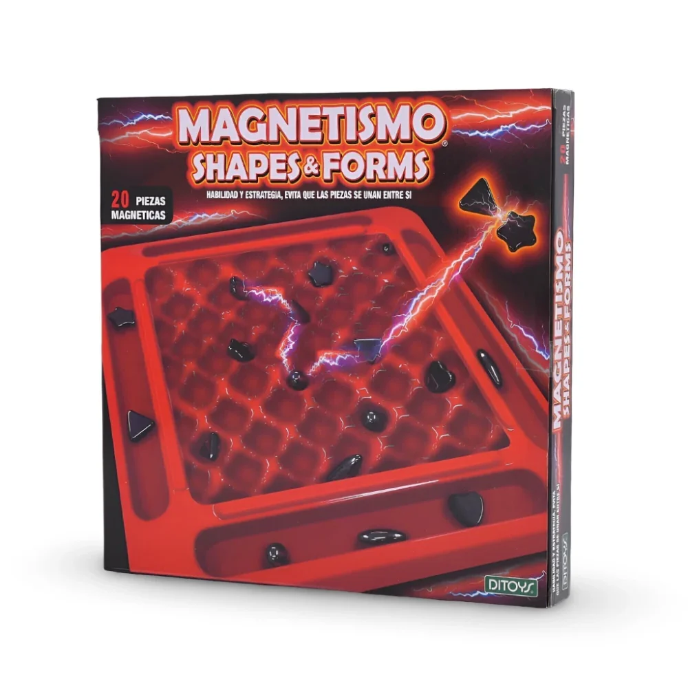 JUEGO DE MAGNETISMO SHAPES & FORM