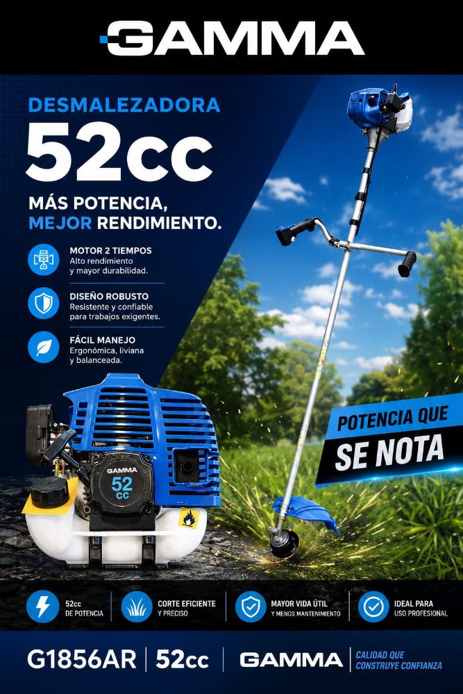 DESMALEZADORA 52 CC GAMMA