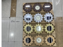 espejo con reloj