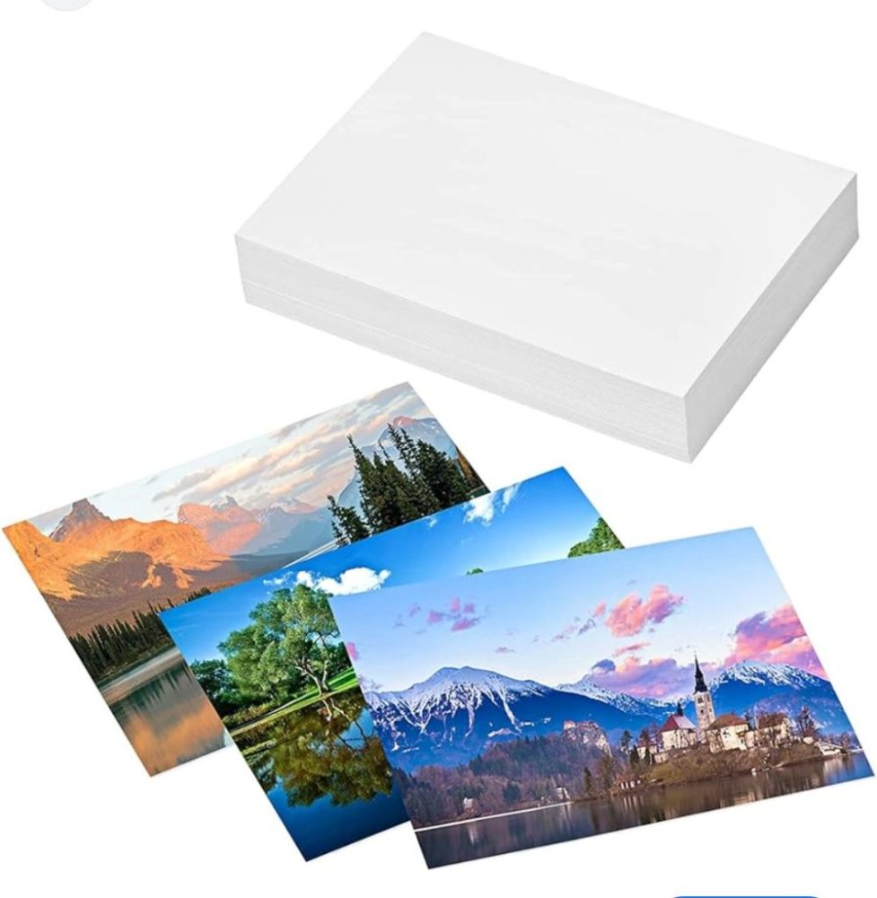 Papel Fotográfico Blanco