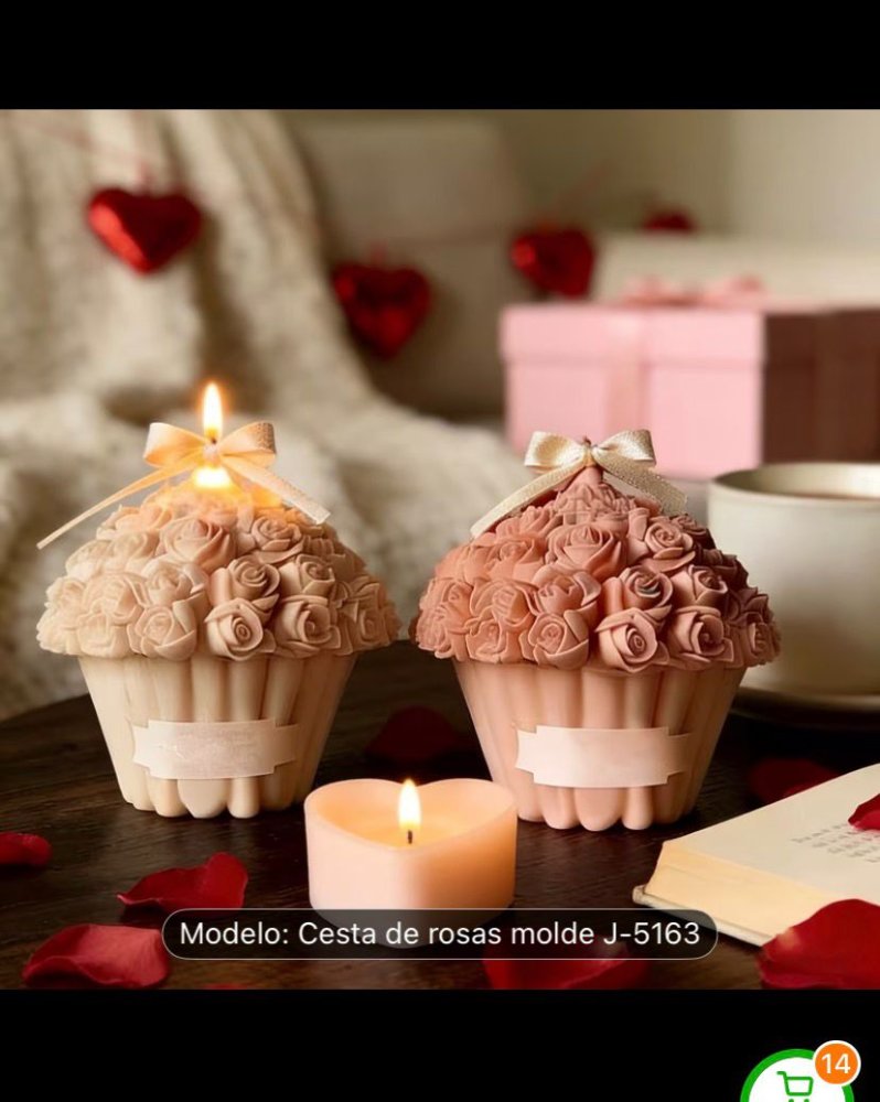 CUPCAKE DE ROSAS