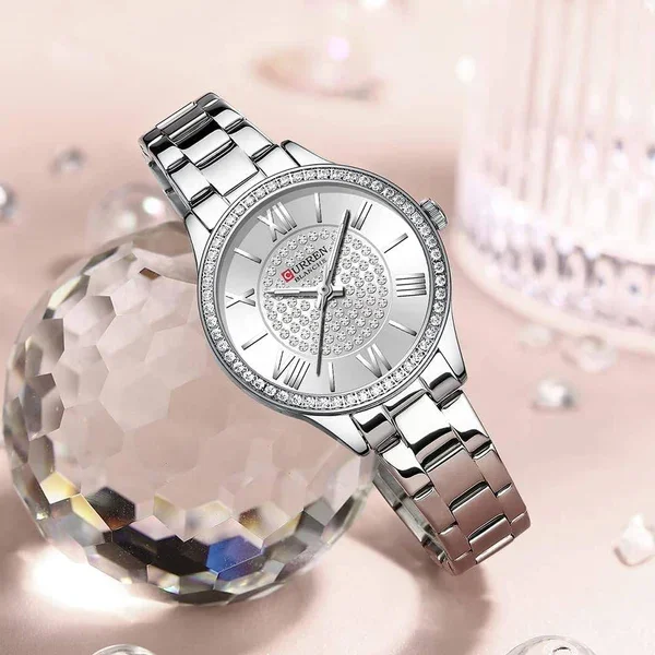 Reloj-Plateado-Blanco-Curren-9084