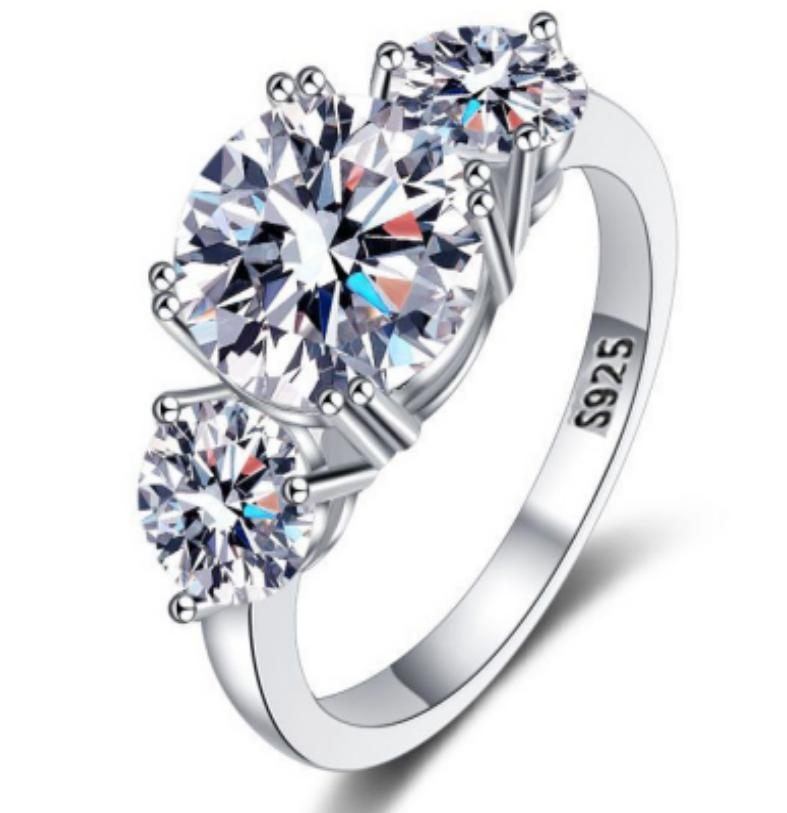 Anillo de plata-#6-Plata-SR026