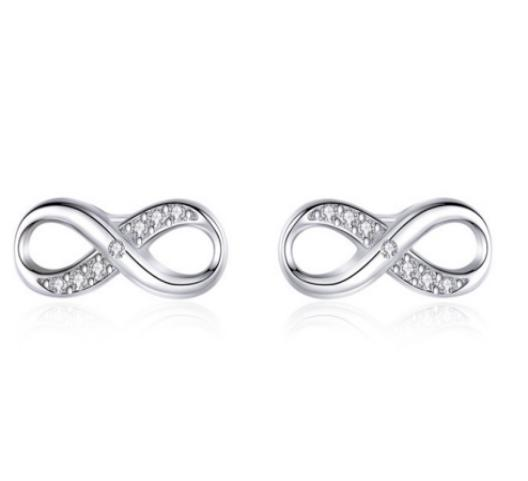 Aretes de plata-infinito-SE030