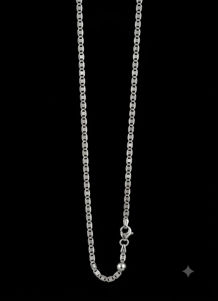 Cadena de plata-60 CM-Plata-C-0006
